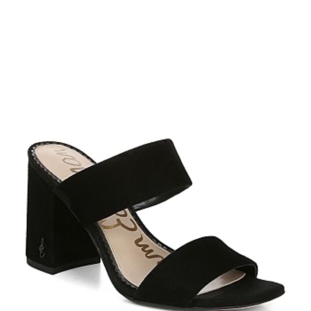Sam Edelman Delaney block heel mule.